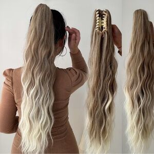 Long Wavy Ombre Hair Extension